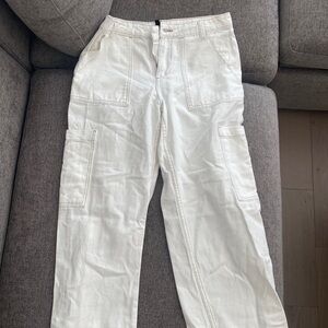 Cargo White Pants